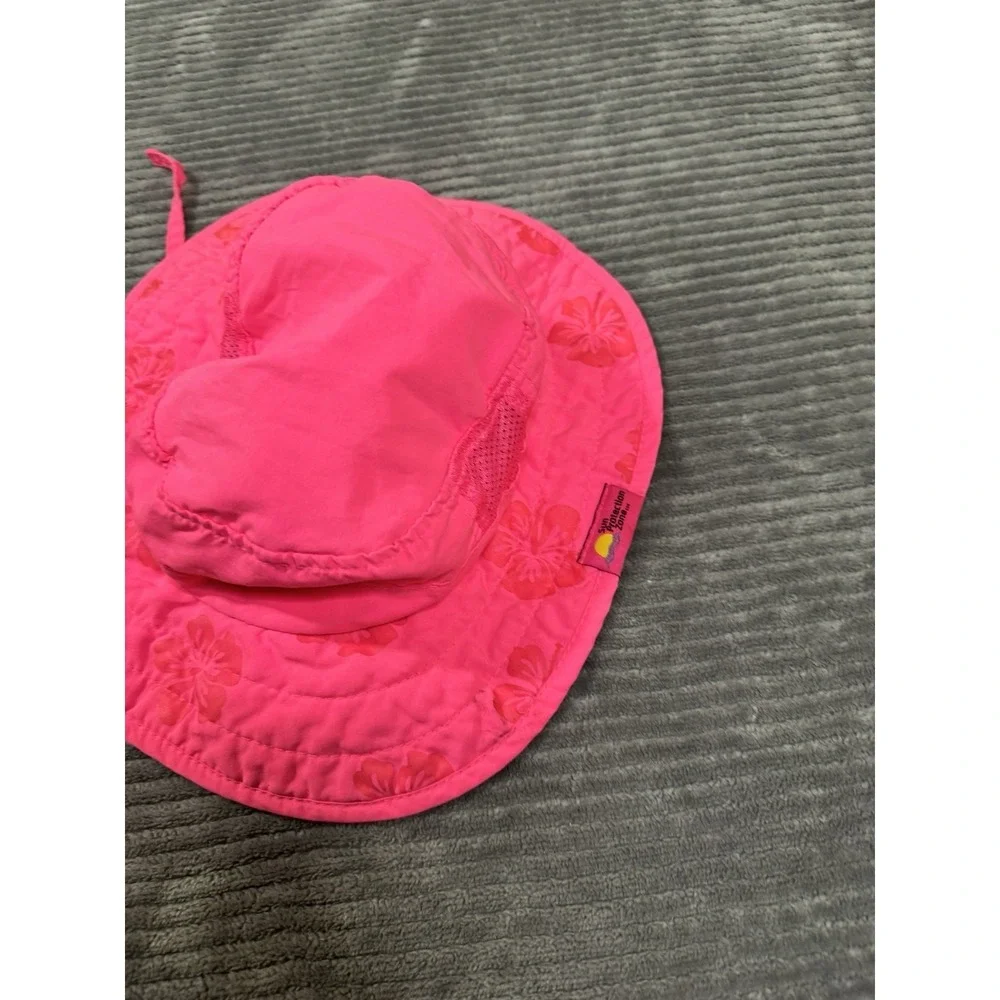 Cat & Jack Baby Girls Pink+SPZ Sun Hat Beach One‎ Size